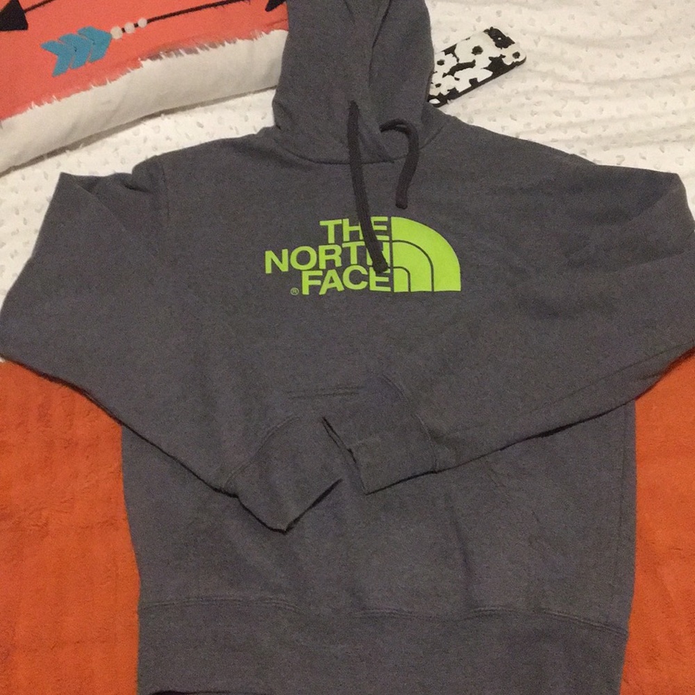 Grey North Face Hoodie